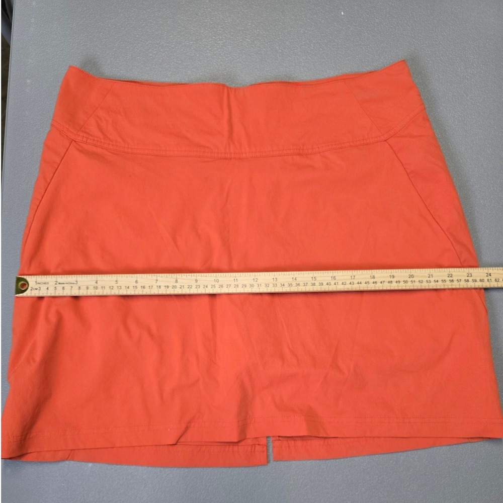Royal Robbins Orange Athletic Skort Women's Size 16 Hiking Golf Outdoor Skirt - Picture 6 of 12
